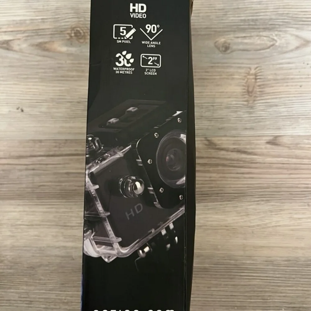 NWT Action Pro Cam / Video Wireless Black With Accessories